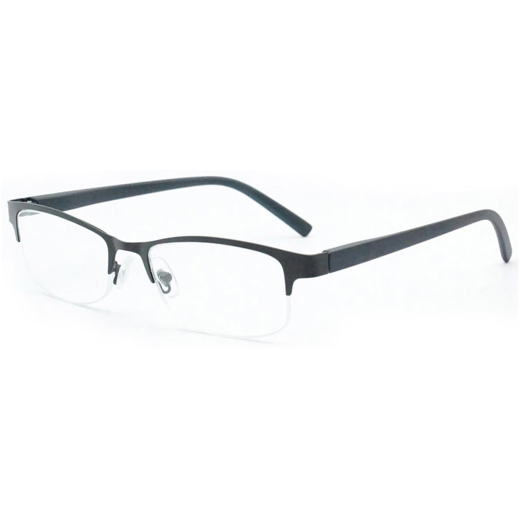 Dachuan Optical DRM368022 China Supplier Half Rim Metal Reading Glasses With Plastic Legs (12)